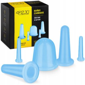 Набір силіконових масажних банок