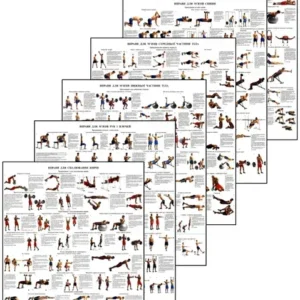 Вправи для м'язів усіх частин тіла Комплект з 6 штук