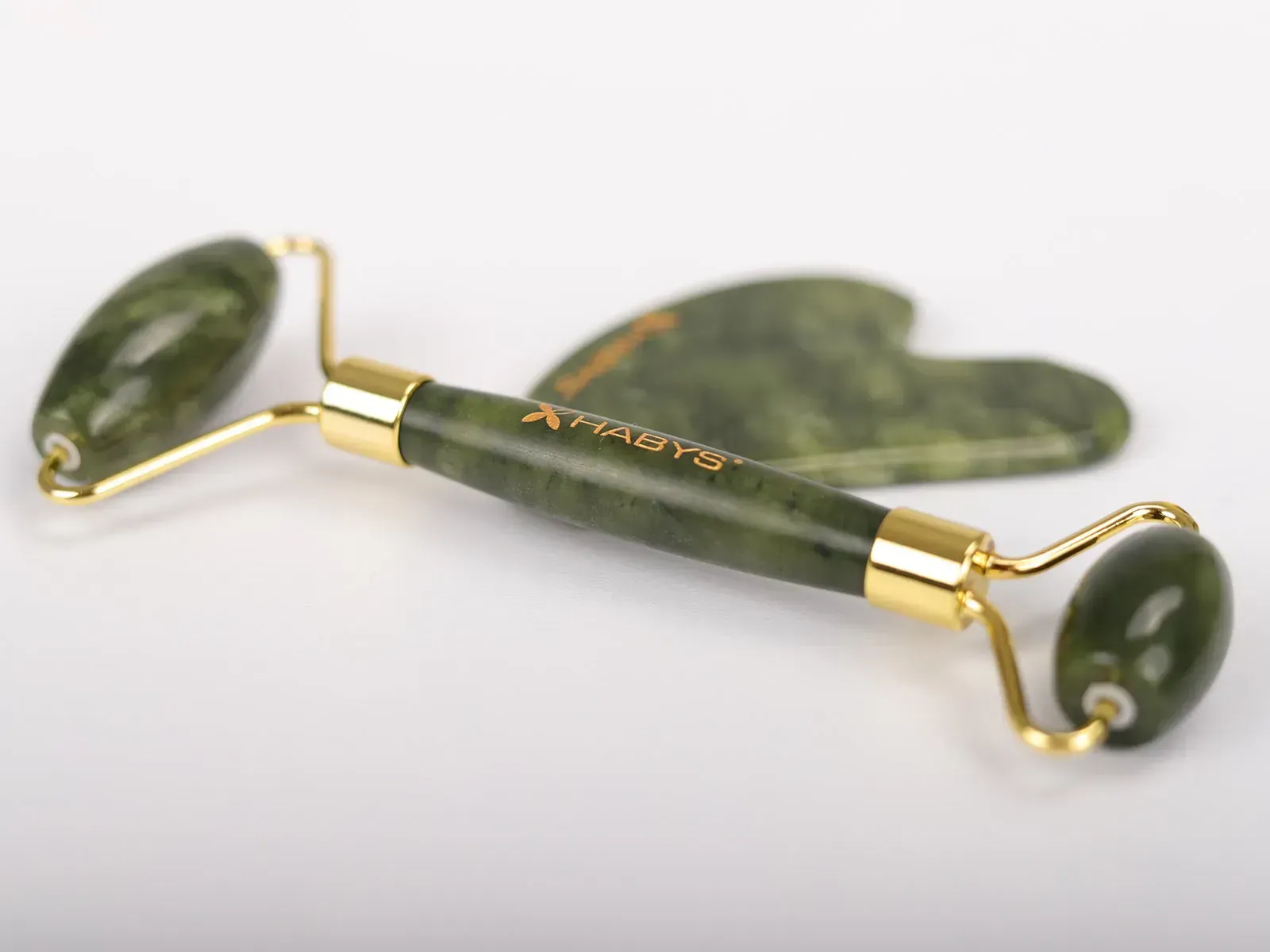 Масажний набір Jade Гуаша - камінь, ролик - Зображення 6