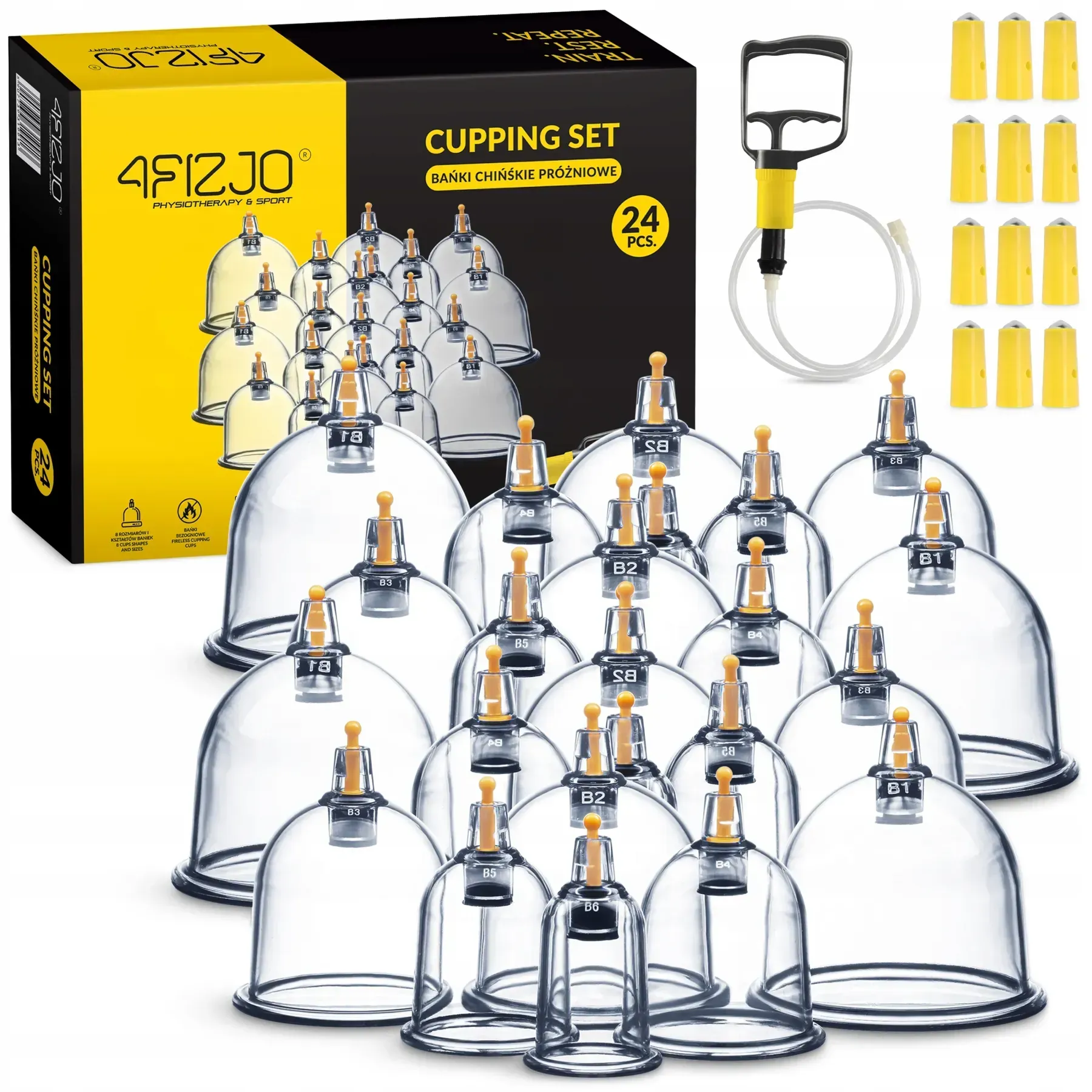 Набір вакуумних банок з насосом 24 штуки