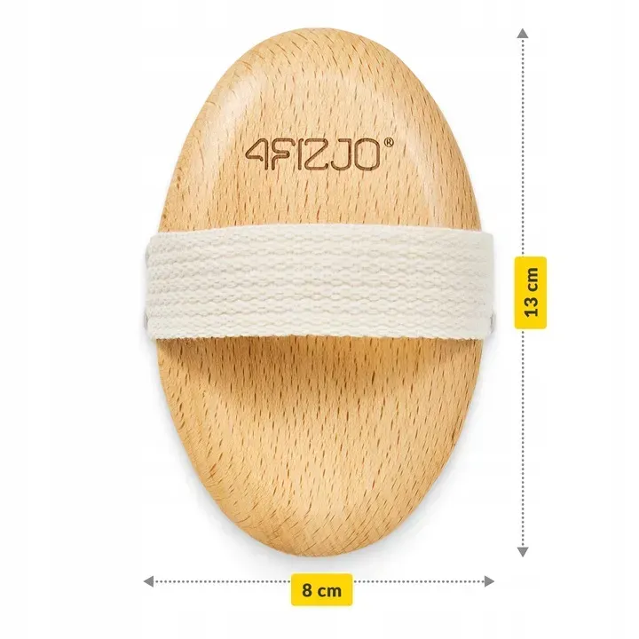 ЩІТКА ДЛЯ СУХОГО МАСАЖУ М'ЯКОЇ ЖОРСТКОСТІ - Зображення 2