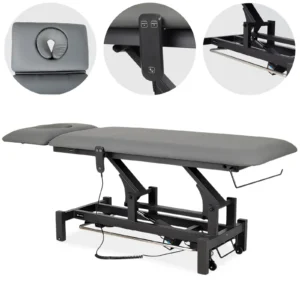 Стаціонарний масажний стіл Fortis 2 ERGO (колеса + важіль регулювання)