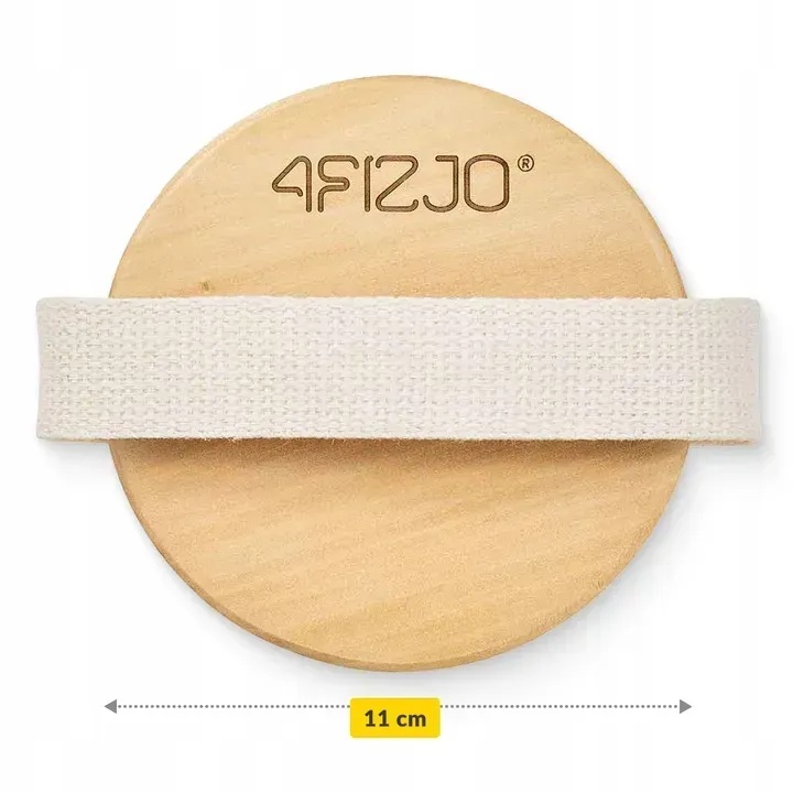 СУХА МАСАЖНА ЩІТКА, ЩІТКА ЖОРСТКА - Зображення 3