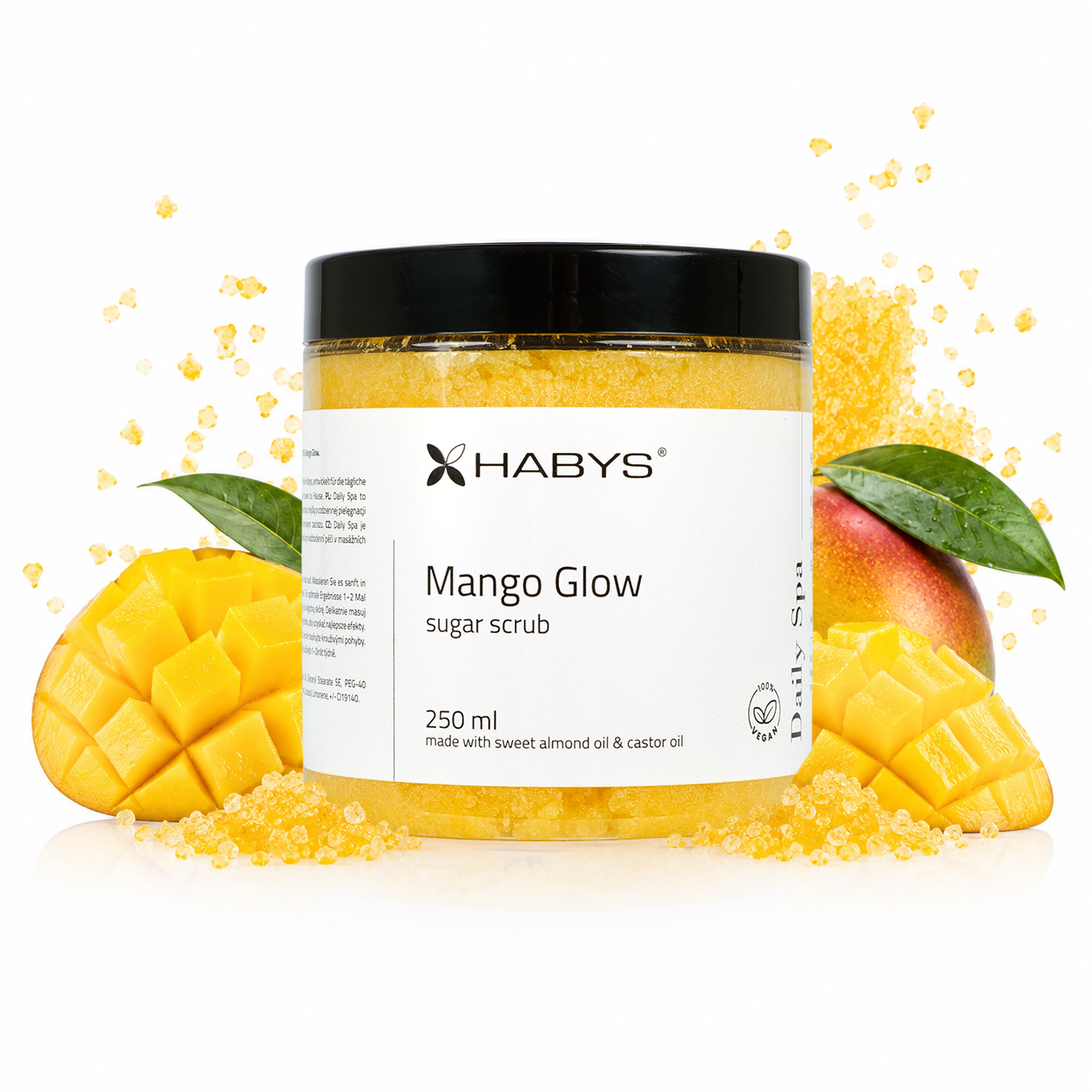 Цукровий скраб Daily Spa Mango Glow HABYS 250 мл