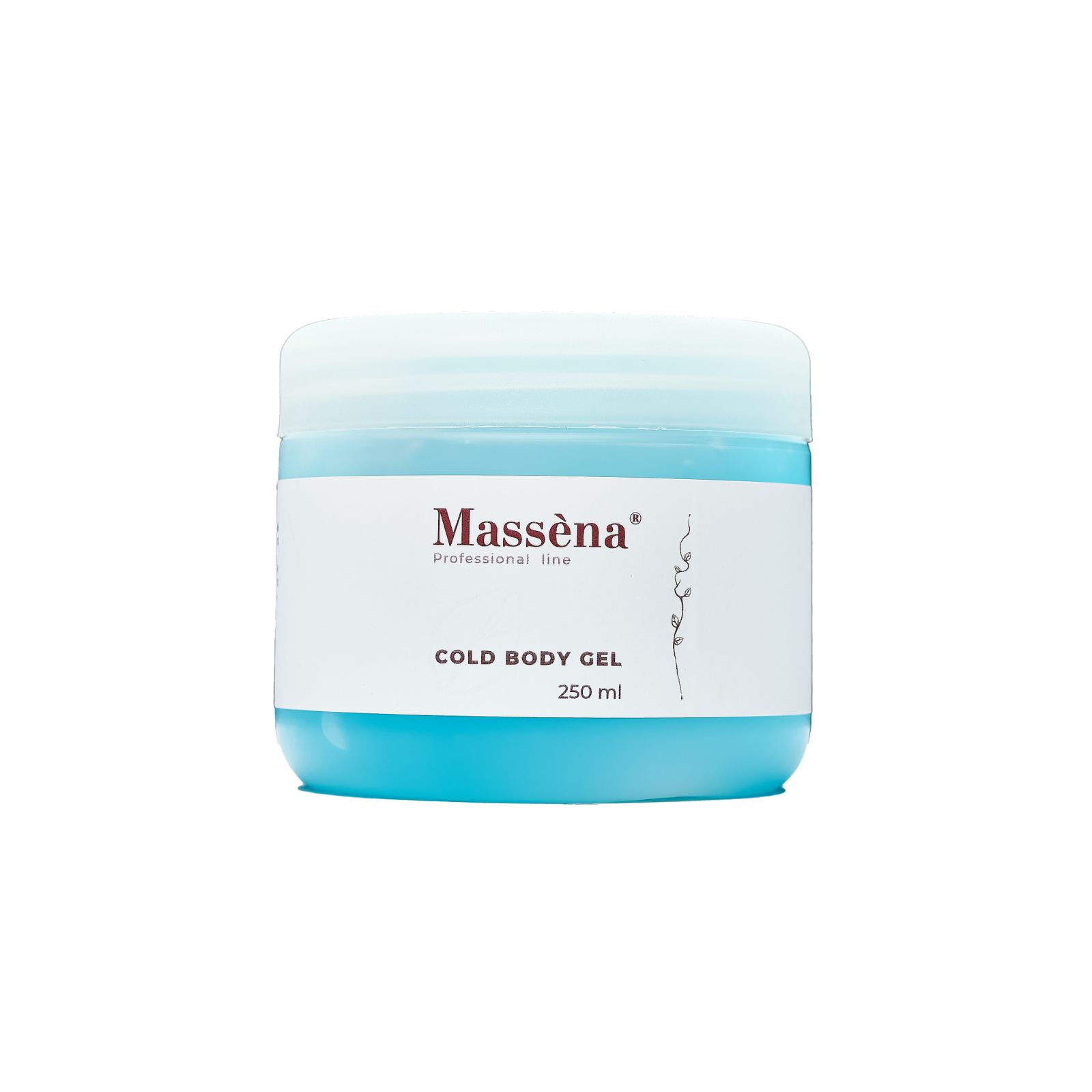 Гель COLD BODI GEL охолоджуючий для тонізації тіла 250 мл MASSENA®